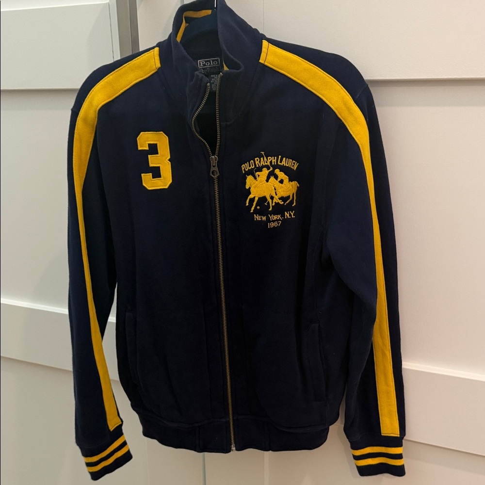 Polo by Ralph Lauren Blue and Gold Jacket